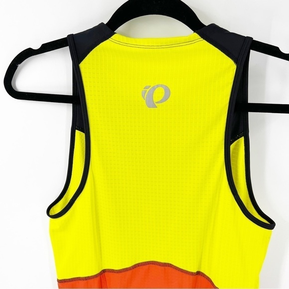 ✅Pearl Izumi Select Tri Singlet - Black-Sulphur Springs BLACK/YELLOW Mens MED - Picture 5 of 7